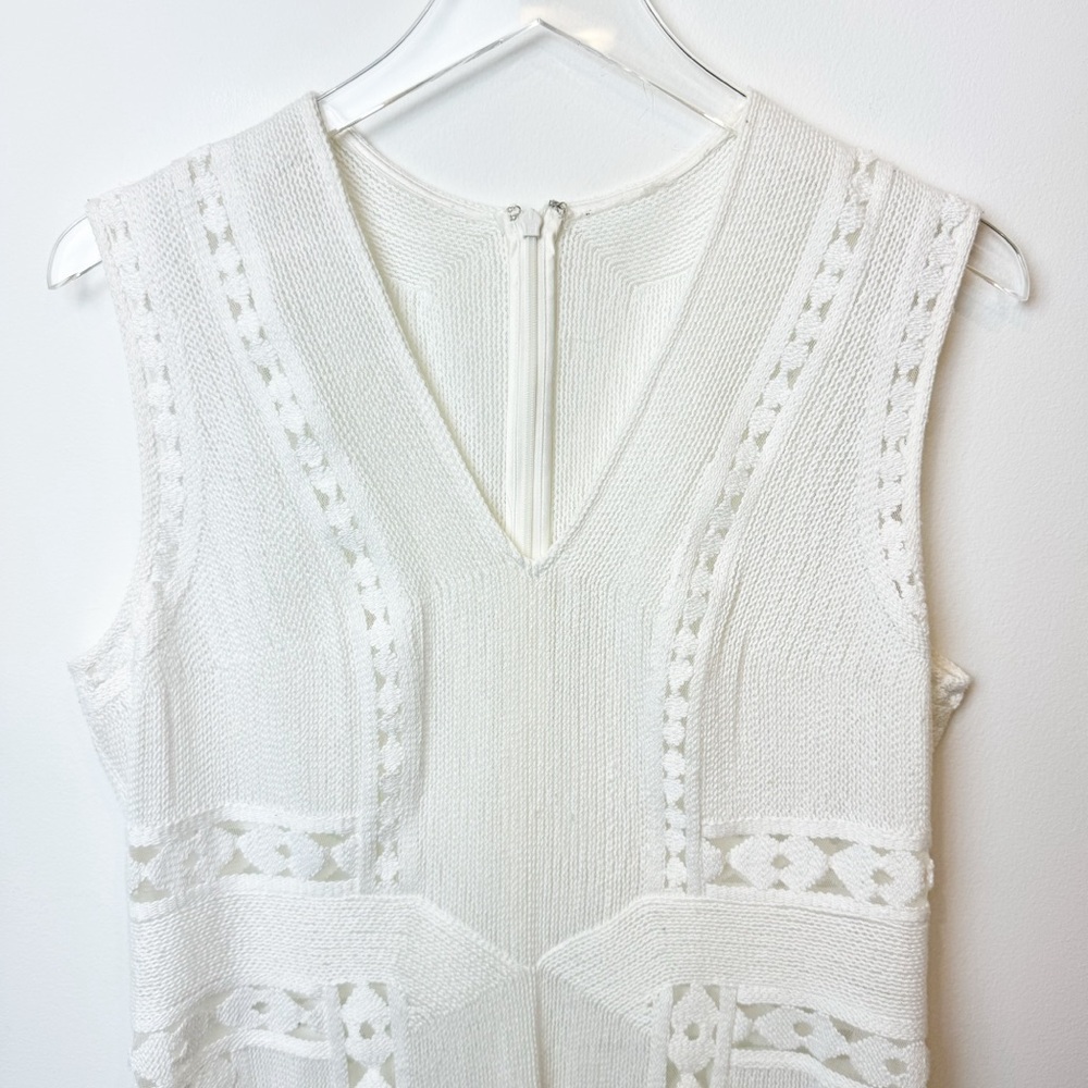 Kobi Halperin | Amani Fringe Hem Dress in White - Picture 4 of 8